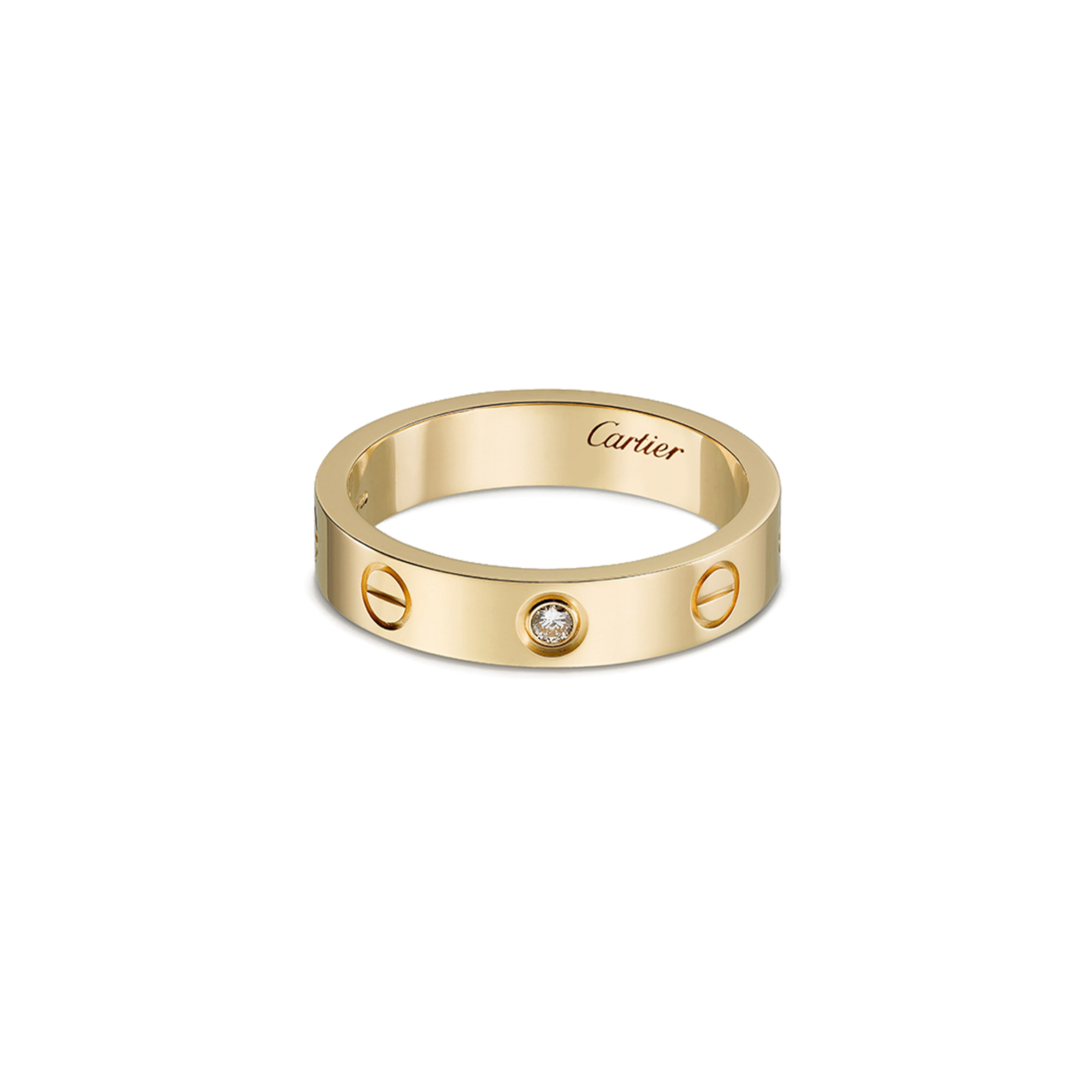 CARTIER  LOVE WEDDING BAND, 1 DIAMOND B4056100